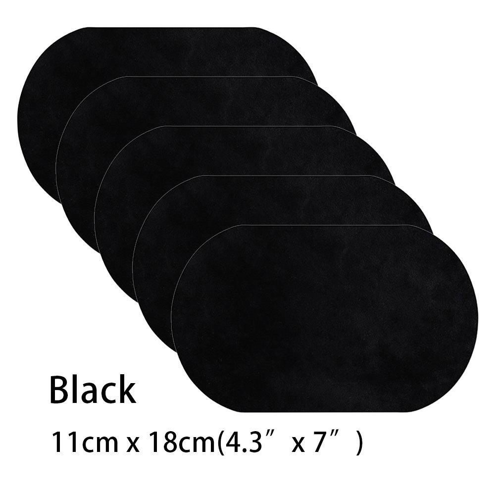 Hot Sale 5pcs Colorful Iron-On Fabric Patches Set | No Sew Adhesive for Pants Repair Kids Clothes Denim DIY Craft (Mixed Sizes)