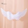 Halloween Cosplay Angel Wing Prop with Elastic Band Goose Feather Bright Colors Good Detail Stage Show Performance Role-Playing Party Dance Fake Wing