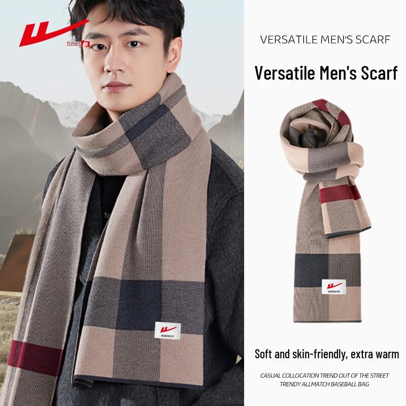 Warrior Men's Korean Style Winter Warm Scarf