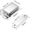 Cabinet Catch 304 Stainless Steel 53*22*14mm Cupboard