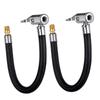 Bike Motorcycle Car Tire Air Inflator Hose Inflatable Pump Extension Tube Adapter Twist Tyre Locking Air Chuck Air Connection
