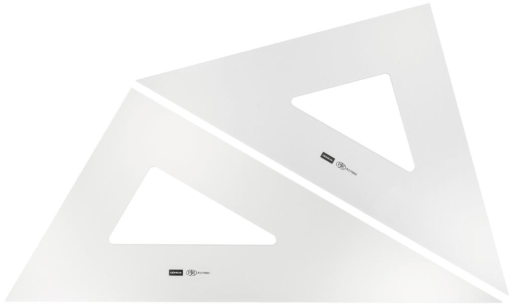 Линейка треугольная Uchida 45 см x 3 мм Без шкалы 1-809-4530