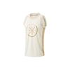 Li Ning Wade Series Letter Print Moisture Wicking Comfortable Breathable Basketball Vest Men Tops Off-White AAYU063-3