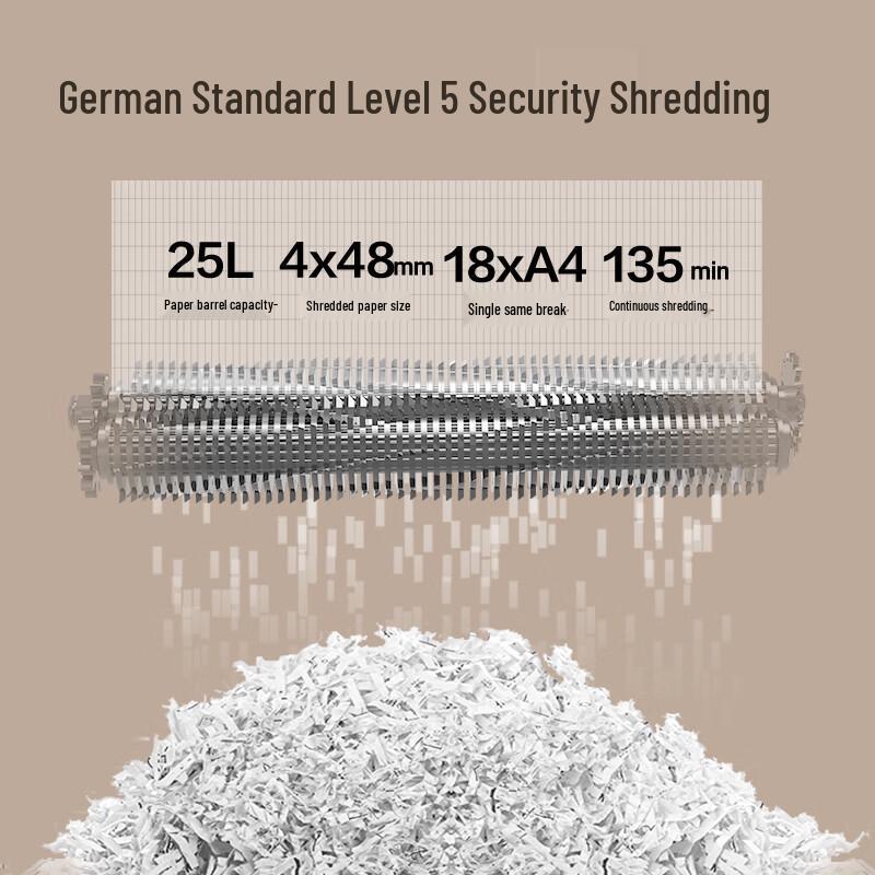 Deli GA762 Commercial Shredder CN plug (adapter included)