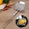 Stainless Steel Filter Spatula Fine Mesh Anti-scalding Long Handle Heat Resistant Frying Food Oil Grease Fat Skimmer Strainer Spoon Scoop Kitchen