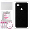 apgo Protective Skin Sticker for the Back Compatible with Google Pixel 2 XL, Wrap Film, Foil, Vinyl - Pattern Matte Black