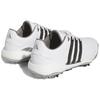 New Adidas Tour360 22 Boost Golf Shoes 'Cloud White Black Silver Metallic' GY9808