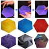 Fractal Fidget Hexagon 3D Printed Anxiety Stress Relief Kids Pocket Size Travel Adults Colorful Hexagon
