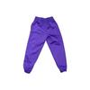 Nike Casual Pants For Kids With Letter Patch Embroidery Loose Breathable Cuffed Kids Bottoms Purple HF7607-504