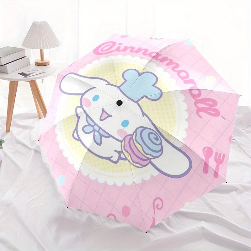 1 шт. Зонт-шляпа шеф-повара Cinnamoroll с пластиковой ручкой, подходит для всех сезонов, для дома, путешествий, улицы. Sanlio262