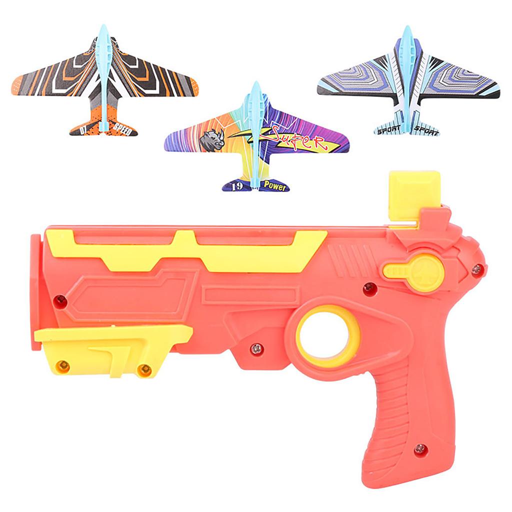 Nikitas игрушечный самолет катапульта пузырь самолет стрельба игра уличная игрушка подарок на день рождения