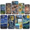 Чехол для телефона для iPhone 13 15 14 12 11 Pro MAX XR X SE XS 7 8 Plus Роскошный iPhone13 15 14 Capa Чехол Ван Гог Искусство Эстетика Ангел