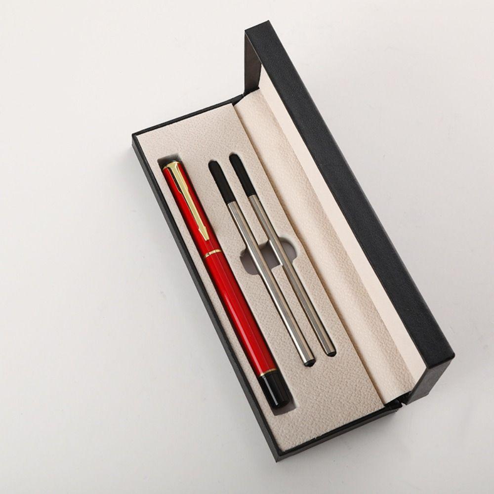 Подарочная металлическая ручка для подписи 0,5 мм Деловая ручка Профессиональная шариковая ручка