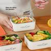 600Ml Insulated Bento Box Lunch Box Removable With Tableware For Students Stainless Steel Soup Bowl With Lid Food Storage