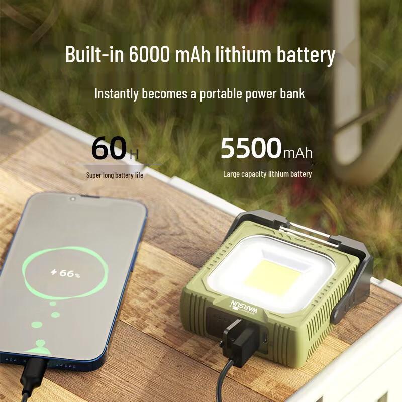 Walson G600 Solar Rechargeable Outdoor Camping Lantern