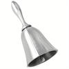1pc Hand Call Bell Gold Silver Multi-Purpose Bells for Craft Wedding Decoration Alarm School Church Classroom Vintage Bell