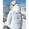 New FILA Down Jacket Women's Jade White A11W341907F-WT