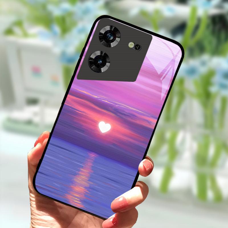 Чехол для Tecno Pova 5 Полная защита Задняя крышка Чехол для телефона Для Tecno Pova 5 Pova5 Pro Закаленное стекло Ударопрочный корпус Fundas