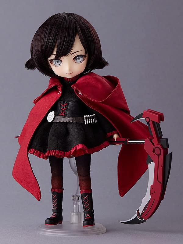 GOOD SMILE COMPANY Harmonia humming RWBY Snow Empire Ruby Rose Cloth & Magnet & Plastic Painted Movable Figure