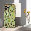 Биология Искусство Насекомые и Жуки Для iPhone 12,16,11,14,15,17,13,X,Mini,SE,Max,8,7,XR,XS,Plus,Pro,Мягкий Силиконовый Черный Чехол