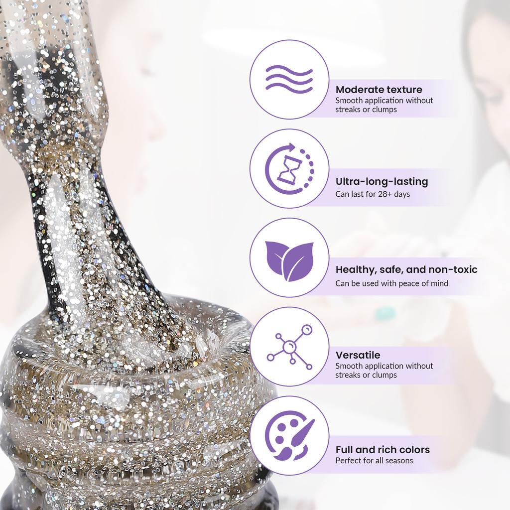 PHOENIXY Полный набор для дизайна ногтей 20 шт. Гель-лак для ногтей с УФ/LED лампой 48 Вт Полуперманентный УФ-гель Лак Дизайн ногтей Набор для маникюра