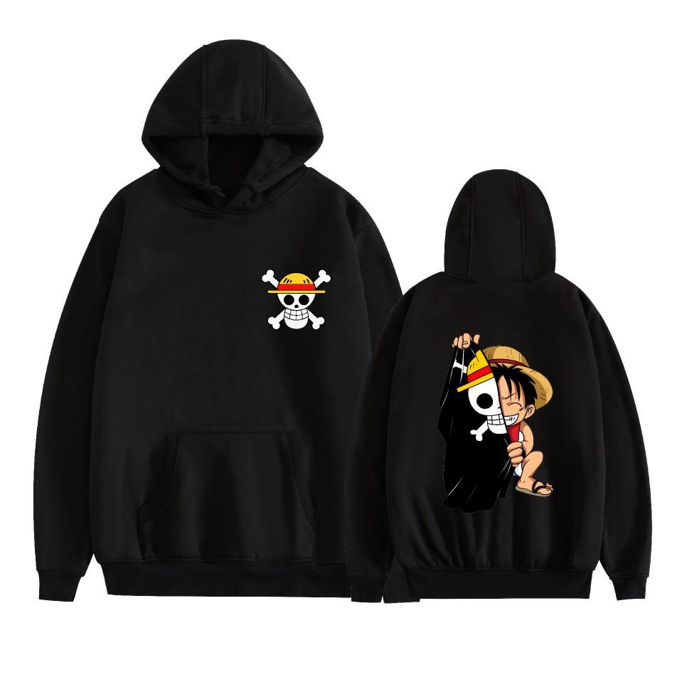 Худи свитшот Аниме ONE PIECE для мужчин женщин унисекс с графическим принтом крутое с эффектом тай-дай уличная одежда