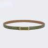 Leather Thin Belt Women's Luxury Designer Fashion Casual Trend Dress Accessories Gothic Adjustable Pearl Girdle Corset for Women