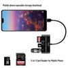 Многофункциональный картридер 3-в-1: USB/Type-C/OTG для Android