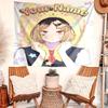 Kenma Kozume Tapestry with Custom Name Wall Hanging Room Background Cloth Home Decor Beach Mat Yoga Mat Sofa Bed Sheet
