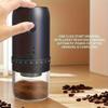 Electric Coffee Grinder Adjustable Settings Rechargeable Burr Grinder Portable Coffee Bean Grinder for Home Pour Over