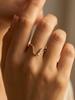 925 Sterling Silver Fashion Marquise Water Drop Zircon Ring For Women Engagement Wedding Anniversary High Quality Fine Jewelry