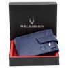 India Blue Men's Wallet BLUE NAPPA