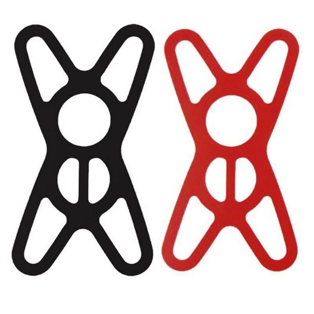 Silicone Anti-drop Bike For Mobile Cell Phone Bicycle Support Mount Holder Bandage Handlebar Mount