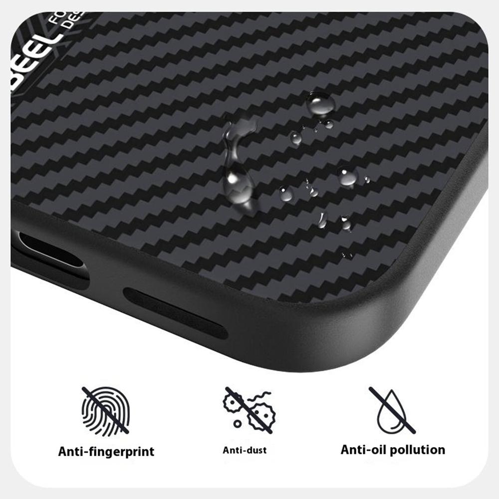 ABEEL For iPhone 17 Pro Max Case PC+TPU+Aluminum Alloy+PU Leather Phone Cover Compatible with MagSafe