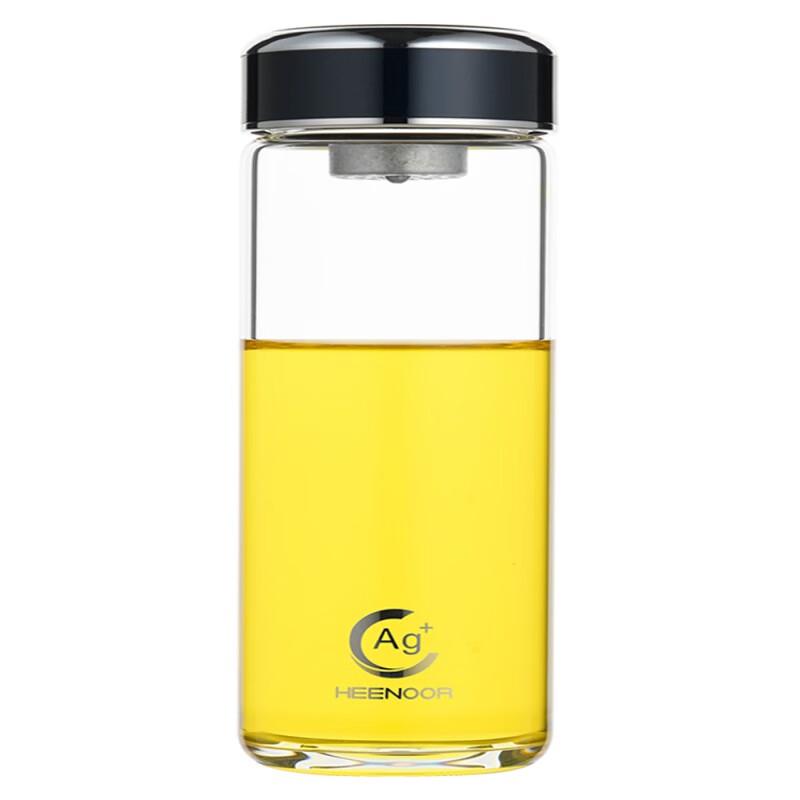 Heenoor XN-1802 Antibacterial Glass Tea Infuser Bottle