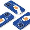 Чехол-утка 'Сомнение' для iPhone 13 12 11 7 8 6 6S Plus Pro Max Mini X XS XR SE 2020 2022 Пленка Жесткий Чехол