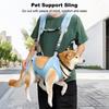 Dog Lift Harness Emergency Backpack Pet Back Leg Support Full Body Lifter Pet Carrier Adjustable Dog Sling for Large Dog