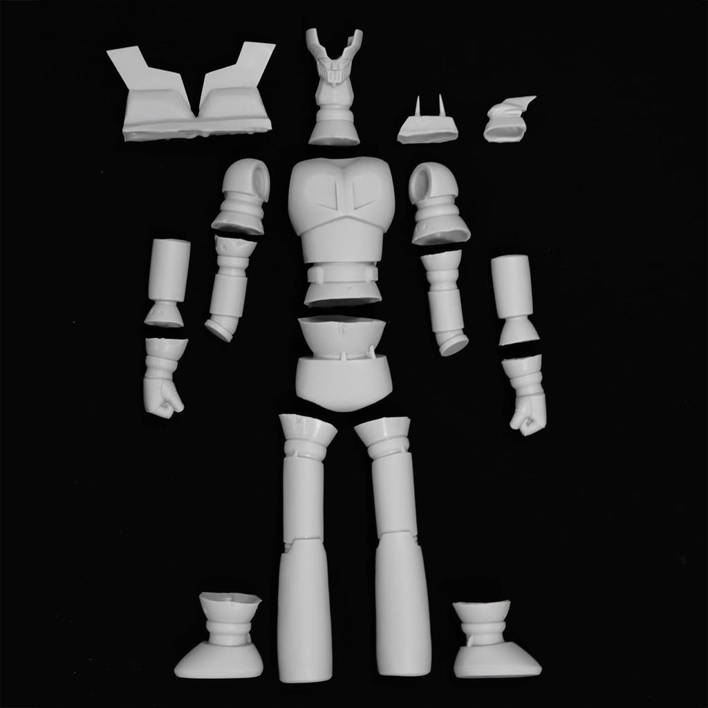 Mazinger Z Soft Vinyl Kit Reprint Edition Scale Soft Vinyl Unpainted Assembly Kit 1/100 1/100