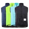 KEMALOCE Cycling Wind Vest Navy Blue Men Sleeveless Windproof Bicycle Vest