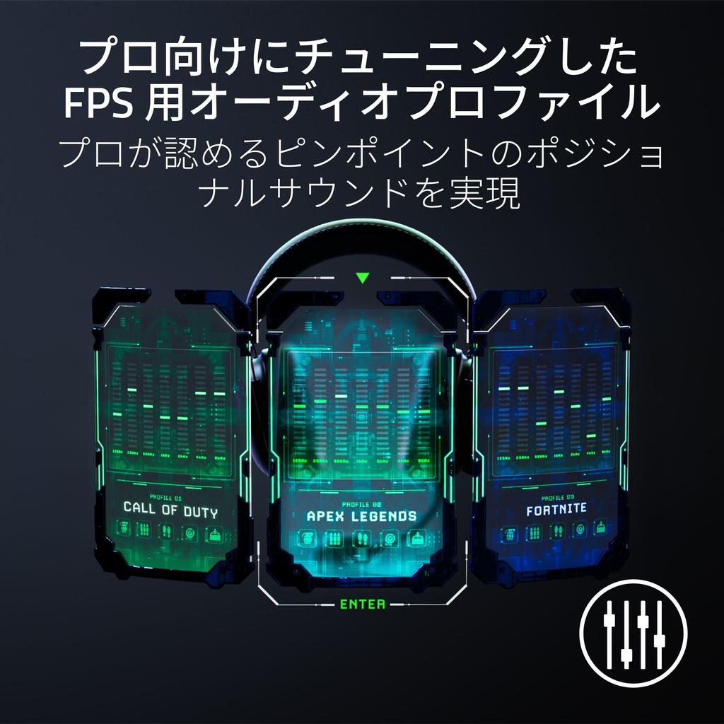 Razer Razer BlackShark V2 Pro for PlayStation White Edition Wireless Gaming Headset HyperSpeed Wireless Bluetooth HyperClear Super Wideband Microphone