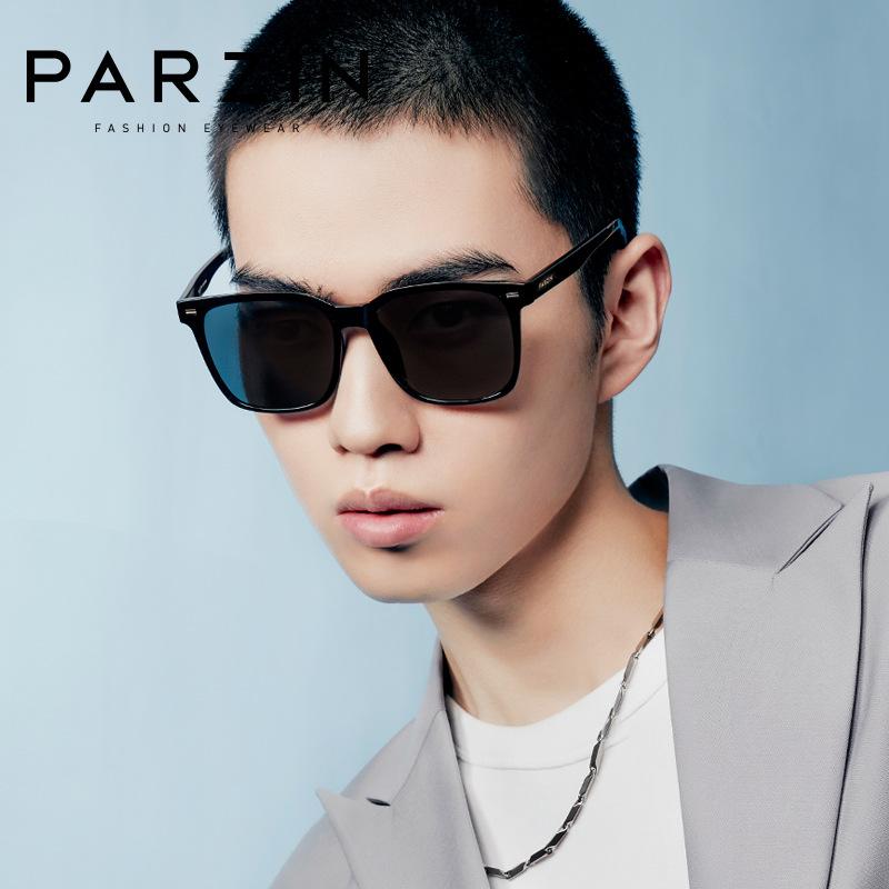 Солнцезащитные очки PARZIN для женщин, винтажные поляризационные мужские солнцезащитные очки с защитой от ультрафиолета, женские оттенки 92123