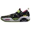 Кеды Muppets x Li Ning All City 9 V2, износостойкие, нескользящие, для игры в баскетбол, мужские, бежевые ABAR121-6