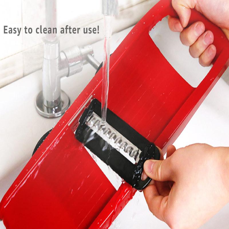 MYVIT Vegetable Cutter with Steel Blade Slicer Potato Peeler Carrot Cheese Grater Vegetable Slicer Kitchen Accessories