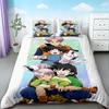 Пододеяльник Аниме  Рисунок Dragon Ball Комплект постельного белья Детский Детский Комплекты пододеяльников Постельное белье Полуторный Односпальный King Детский Взрослый Подарок