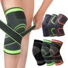 1PC Non-Slip Knee Brace Compression Knee Sleeve Sports Knee Pad Running Basketball Fitness Cycling Tennis Knee Support