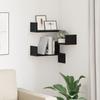 Wall-mounted Shelf, Decorative Storage Shelf for Bathroom, Living Room and Entrance, 40x40x49.5cm