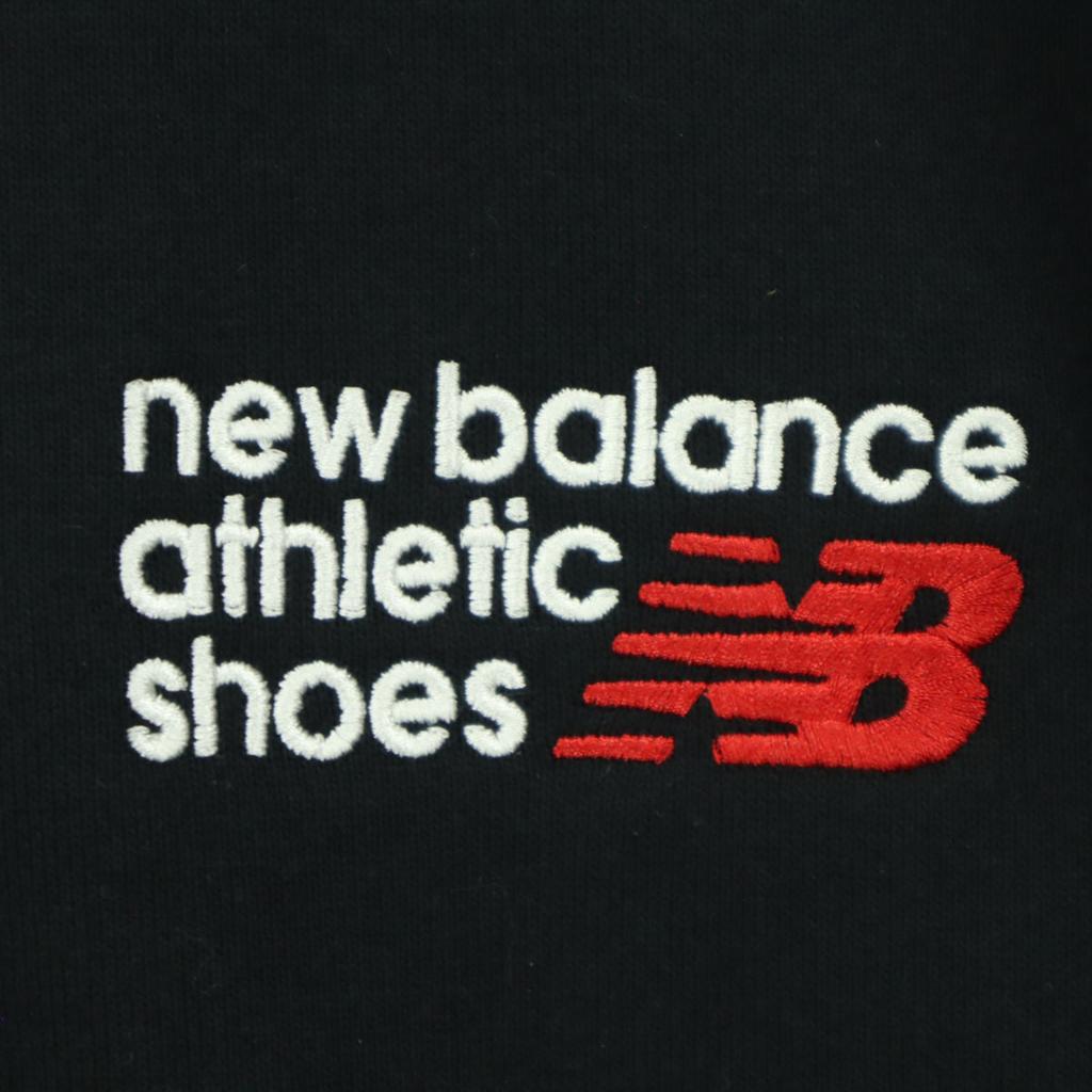 Неиспользованный NEW BALANCE Английская надпись, логотип с одной точкой Длинный рукав Тренировочная кофта Мужская Б/У
