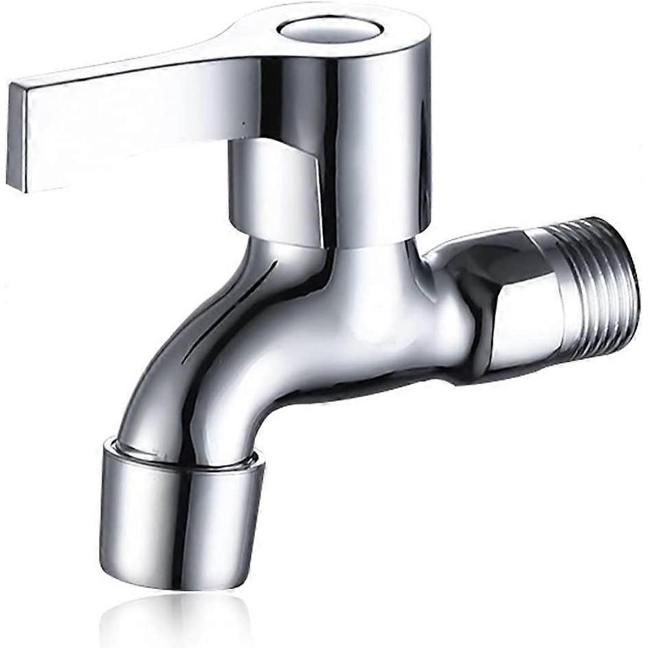 Mop Pool Faucet G1/2 Copper Washing Machine Faucet Single Cold Water Faucet (1pcs)