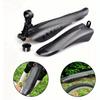 2pcs Bicycle Mudguards, PA Nylon Front & Rear Mudguards, Carbon Fiber Pattern Bike Fenders Set, Cycling Road Mountain Bike Accessories