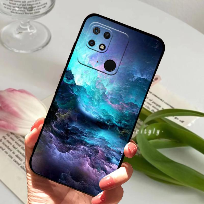 Чехол для Redmi 10C Мягкий силиконовый Защитная задняя крышка Силиконовый чехол Для Xiaomi Redmi 10C Redmi10C 10 C Чехол для телефона Fundas